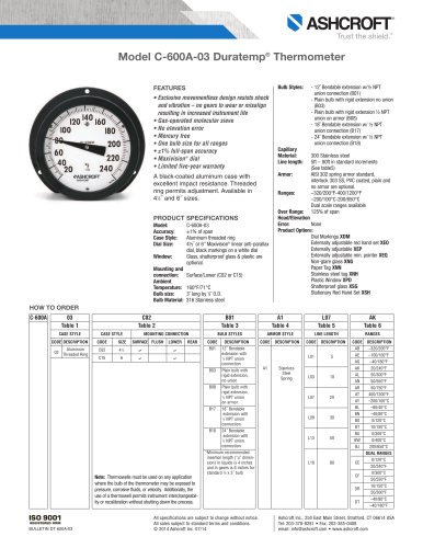 Model C-600A-03