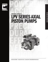 LPV SERIES AXIAL PISTON PUMPS