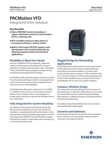 PACMotion VFD