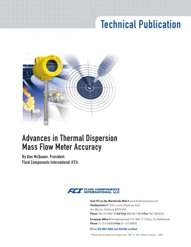 Advances In Thermal Dispersion Technology White Paper