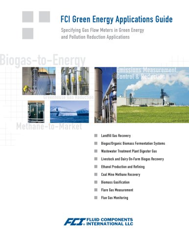 FCI Green Energy Applications Guide