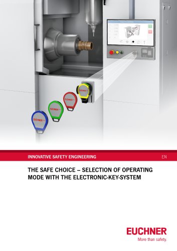 Selection of operating mode with the Electronic-Key-System