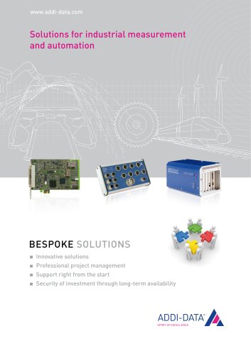 Bespoke solutions