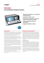 Circuit Breaker Analyzer System | TM1800