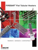 FIREBAR® Flat Tubular Heaters