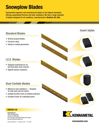 Snowplow Blades