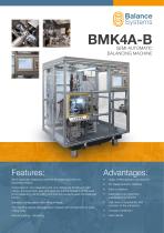 BMK4A-B - Semiautomatic Balancing Machine