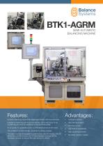 BTK1-AGRM Semi-automatic balancing machine for blowers