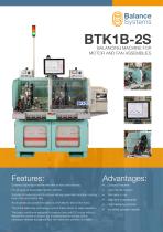 BTK1B-2S Balancing machine for motor and fan assemblies