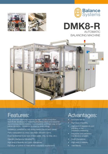 DMK8-R Automatic balancing machine