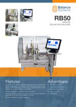 RB50 Manual balancing machine