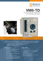 VM9-TD Electronic unit for AE Sensors signal acquisition and grinding process control