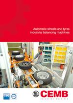 Automatic wheels and Tyres industrial balancing machines