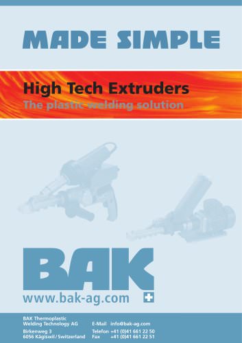 High Tech Extruders