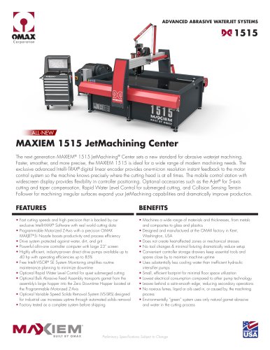 MAXIEM 1515 JetMachining Center