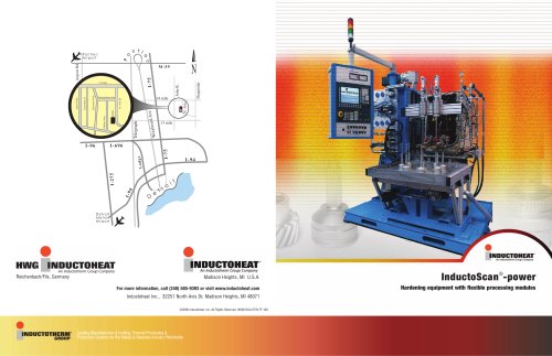 InductoScan®-power Hardening equipment with flexible processing modules