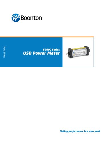 52000 Series USB Power Sensor/Meter