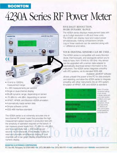 9230 RF Voltmeter