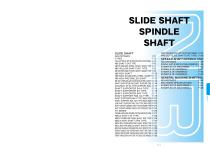 SLIDE SHAFT SPINDLE SHAFT