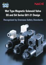 Wet Type Magnetic Solenoid Valve SS and SA Series G01-31 Design