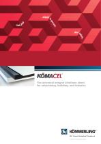 KömaCel - PVC integral skin foam sheets