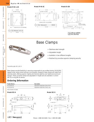 Base Clamps  