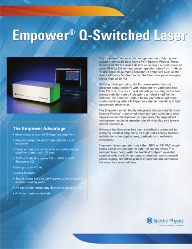 Empower ® Q-Switched Laser 