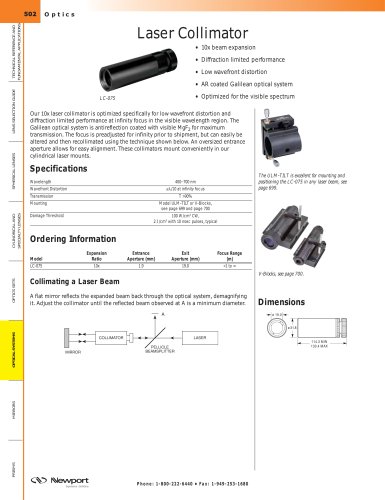 Laser Collimator  