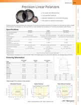 Precision Linear Polarizers  