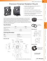 Tip/Tilt Polarizer Rotation Mount  