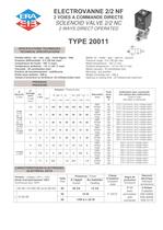 direct acting solenoid valve