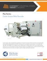 Flex Series Center Surface Slitter Rewinder