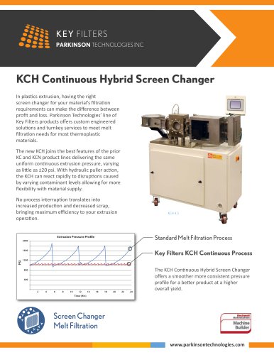 KCH Continuous Screen Changer