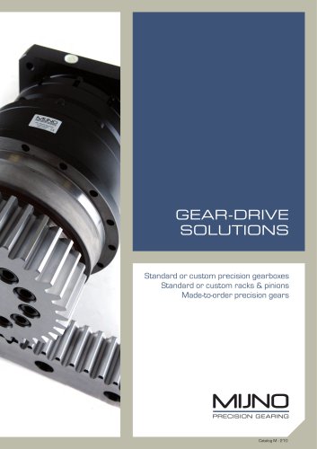 Gear-drive solutions