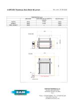 Abrasive wire, horizontal contour cutting machine - SFI EV