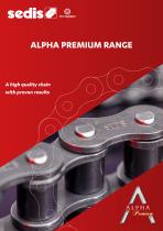 Alpha Premium range