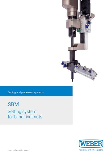 SBM Setting system for blind rivet nuts