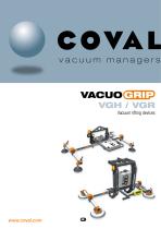 VACUOGRIP lifting devices for metal VGH-VGR Series