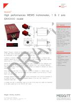 New MEMS based inclinometer