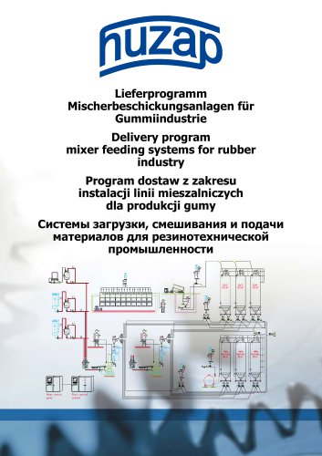 Feeding systems for the rubber industry