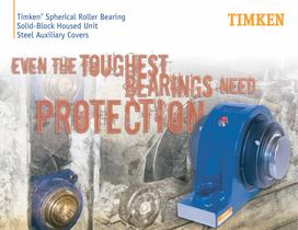 Auxiliary Steel Cover Brochure for Timken SRB Solid-Block Housed Unit