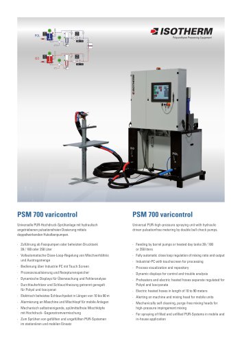 PSM 700 varicontrol