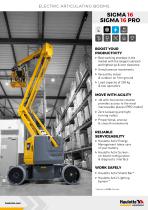 SIGMA 16 datasheet