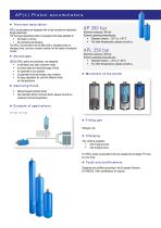 AP (L) piston accumulators