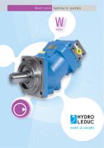 Bent axis hydraulic pumps | W series