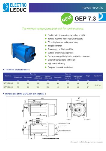 Powerpack GEP 7.3