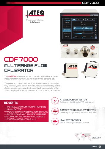 LEAK FLOW CALIBRATOR | CDF7000
