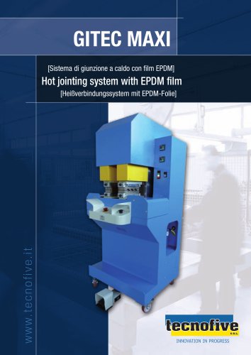 Hot jointing system with EPDM film