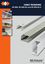Cable trunking GF-DIN, GF-DIN-SH and GF-DIN-SH-S
