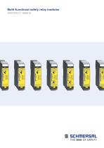 Multi-functional safety relay modules